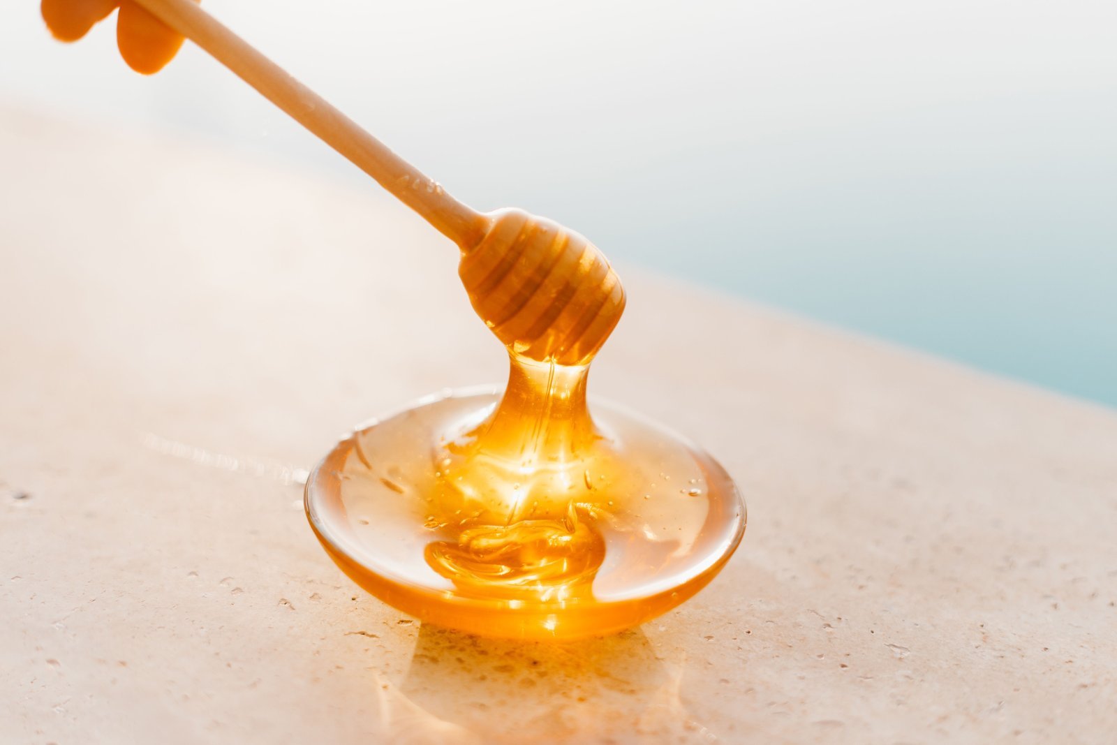 Picture of raw honey